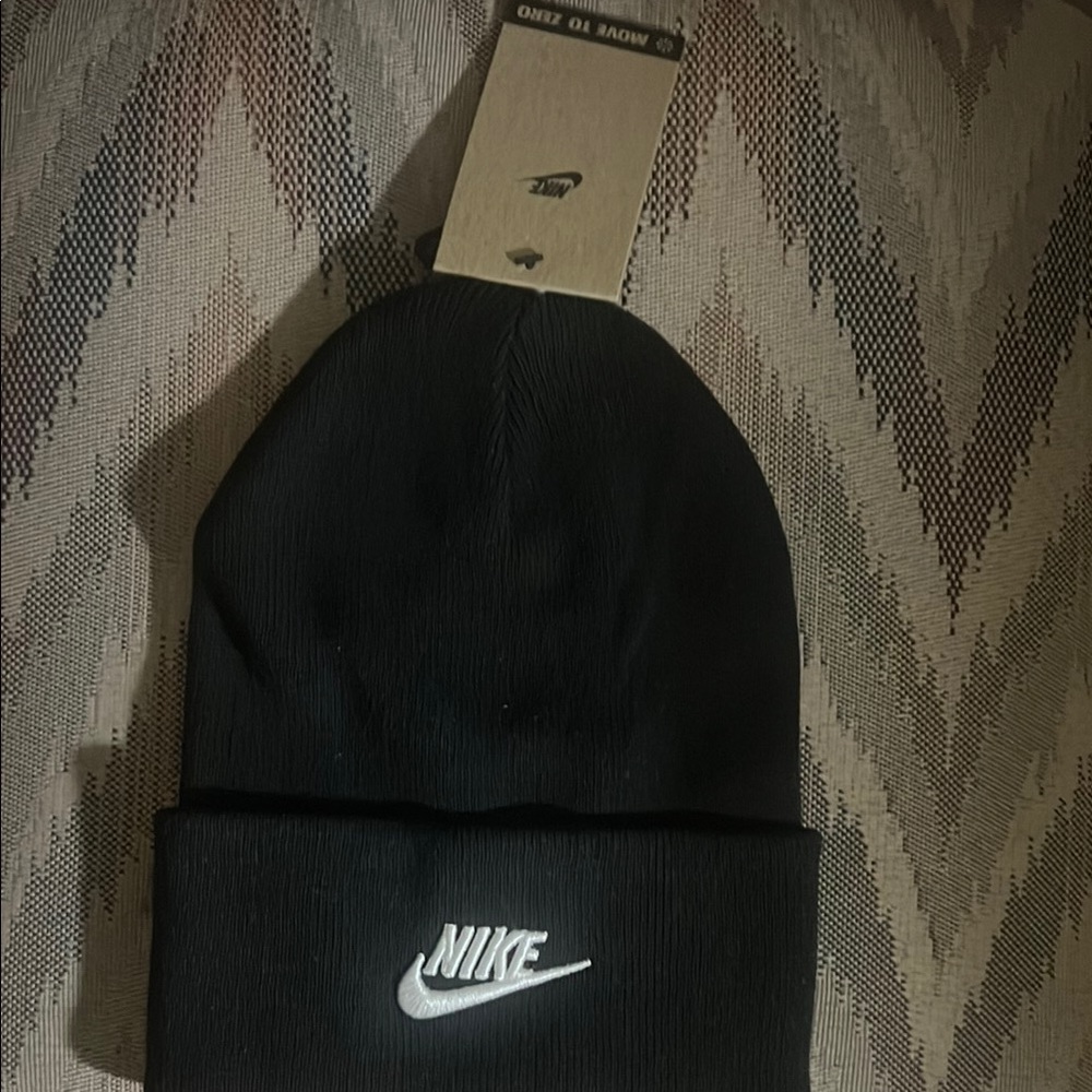 Nike Black Beanie , brand new with tags.